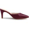 imageAllegra K Womens Pointed Toe Stiletto Heels Slide MulesBurgundy