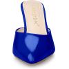 imageAllegra K Womens Pointed Toe Stiletto Heels Slide MulesDeep Blue