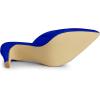imageAllegra K Womens Pointed Toe Stiletto Heels Slide MulesDeep Blue