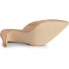 imageAllegra K Womens Pointed Toe Stiletto Heels Slide MulesNude