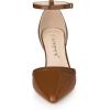 imageAllegra K Womens Pointed Toe Stiletto High Heel Pumps Ankle Strap Wedding Bridal Evening Party Dress ShoesBrown