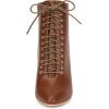 imageAllegra K Womens Pointy Toe Lace Up Stiletto Heel Ankle BootsBrown