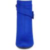 imageAllegra K Womens Round Toe Block Heel Boots Ankle BootiesRoyal Blue