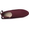 imageAllegra K Womens Round Toe Bow Decor Chunky Heel Ankle BootsBurgundy