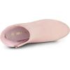 imageAllegra K Womens Round Toe Side Zip Chunky Heel Ankle BootsPink
