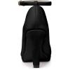 imageAllegra K Womens Round Toe Stiletto Heels Ankle Strap PumpsBlack