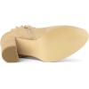 imageAllegra K Womens Ruffle Block Heel Ankle BootsKhaki
