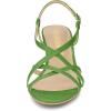 imageAllegra K Womens Slingback Strappy Kitten Heel Heels SandalsGreen