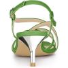 imageAllegra K Womens Slingback Strappy Kitten Heel Heels SandalsGreen