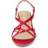 imageAllegra K Womens Slingback Strappy Kitten Heel Heels SandalsRed