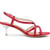imageAllegra K Womens Slingback Strappy Kitten Heel Heels SandalsRed