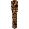 imageAllegra K Womens Slouch Pointed Toe Chunky Heel Knee High BootsLeopard