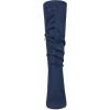 imageAllegra K Womens Slouch Pointed Toe Chunky Heel Knee High BootsNavy Blue