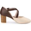 imageAllegra K Womens Square Toe Mary Jane Chunky Heels Dress ShoesBeige