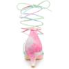 imageAllegra K Womens Strappy Tie Dye Heels Lace Up Kitten Heel SandalsGreen Pink