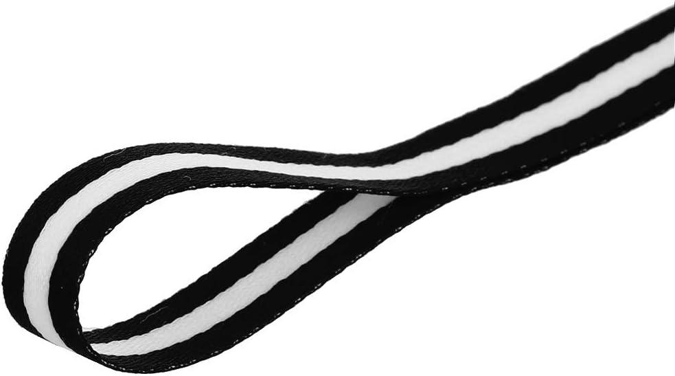imageAllegra K Colorful Color Block Stripe Wide Shoe Strings Flat Shoelaces for Sneakers 2 PairsBlackwhiteblack