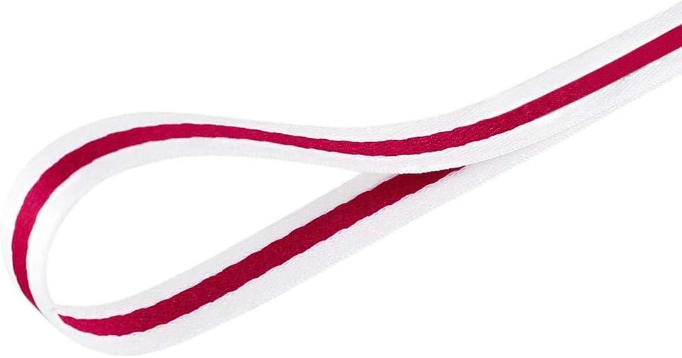 imageAllegra K Colorful Color Block Stripe Wide Shoe Strings Flat Shoelaces for Sneakers 2 PairsWhiteredwhite