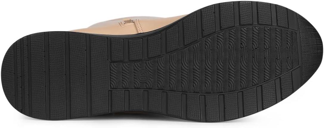 imageAllegra K Womens Platform Wedge Chunky Heels Over the Knee Thigh High BootsNude