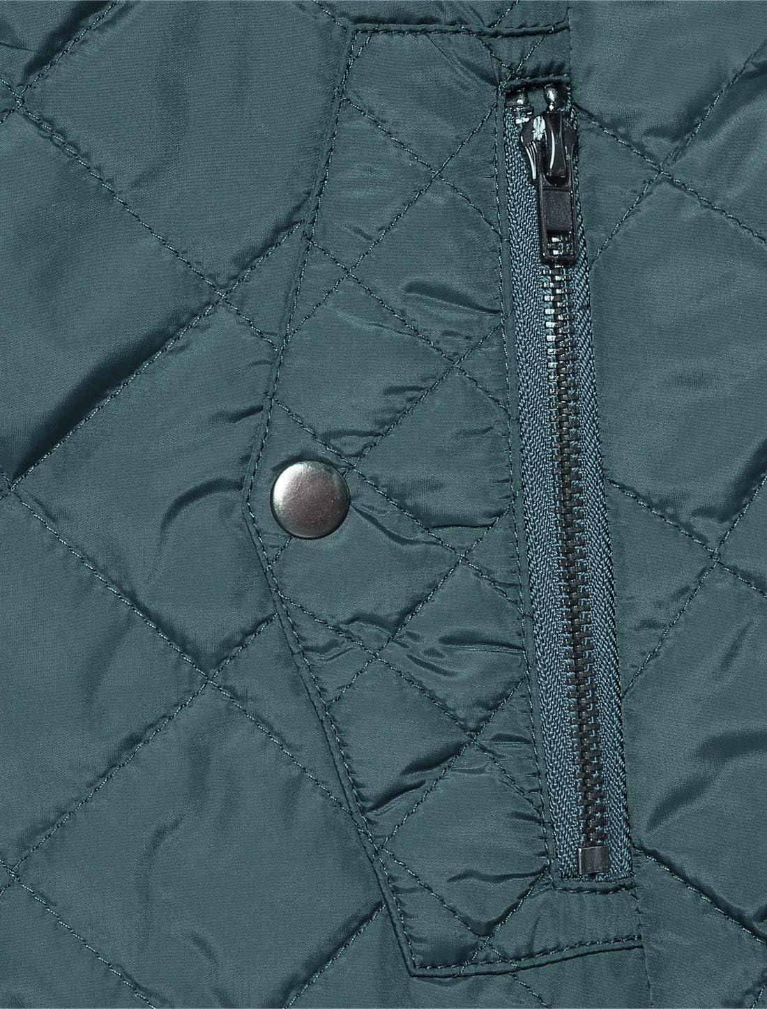 imageAllegra K Womens Puffer Vest Stand Collar Lightweight Gilet Quilted Zip VestForest Green