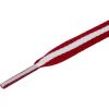imageAllegra K Colorful Color Block Stripe Wide Shoe Strings Flat Shoelaces for Sneakers 2 PairsRedwhitered