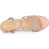 imageAllegra K Womens Ankle Strap Rhinestone Kitten Heel SandalsRose Gold