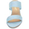 imageAllegra K Womens Block Heel Dual Straps Slides Sky Blue Sandals 75 M US