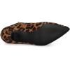 imageAllegra K Womens Cutout Pointy Toe Stiletto Heels Boots Ankle BootiesLeopard