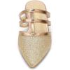 imageAllegra K Womens Glitter Pointed Toe Flat MulesGold