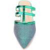 imageAllegra K Womens Glitter Pointed Toe Flat MulesGreen