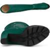 imageAllegra K Womens Platform Boots Chunky Heel Over Knee High BootsEmerald Green