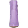 imageAllegra K Womens Pointed Toe Chunky High Heels Ankle BootsPurple