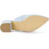 imageAllegra K Womens Pointed Toe Mule Slip on Sky Blue Mules Shoes  10 M US