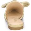 imageAllegra K Womens Pointed Toe Slip on Flat Stripe Bow Slides MulesBeige