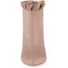 imageAllegra K Womens Pointed Toe Stiletto Heel Ruffle Ankle BootsDust Pink