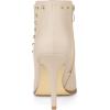 imageAllegra K Womens Pointed Toe Stiletto Heels Heel Chelsea Ankle BootsBeige