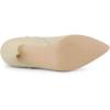 imageAllegra K Womens Pointed Toe Zipper Stiletto Heel Ankle BootsBeige