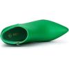 imageAllegra K Womens Pointed Toe Zipper Stiletto Heel Ankle BootsGrass Green