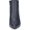 imageAllegra K Womens Pointed Toe Zipper Stiletto Heel Ankle BootsNavy Blue