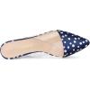imageAllegra K Womens Polka Dots Clear Chunky Heels Slides MulesBlue