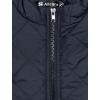 imageAllegra K Womens Puffer Vest Stand Collar Lightweight Gilet Quilted Zip VestDark Blue