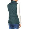imageAllegra K Womens Puffer Vest Stand Collar Lightweight Gilet Quilted Zip VestForest Green
