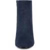 imageAllegra K Womens Side Zip Chunky Heels Ankle BootsNavy Blue