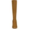 imageAllegra K Womens Side Zipper Chunky Heel Knee High BootsBrown