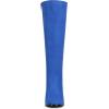 imageAllegra K Womens Side Zipper Chunky Heel Knee High BootsRoyal Blue