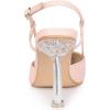 imageAllegra K Womens Slingback Heels Pointy Toe Stiletto Heel Sandal PumpsMisty Pink