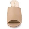imageAllegra K Womens Slip on Block Heel Slide SandalsNude