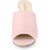 imageAllegra K Womens Slip on Block Heel Slide SandalsPink