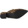 imageAllegra K Womens Slip on Pointed Toe Chunky Heels Slide MulesLeopard