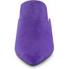 imageAllegra K Womens Slip on Pointed Toe Chunky Heels Slide MulesPurple