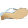 imageAllegra K Womens Strappy Block Heels Slide Heel SandalsBlue